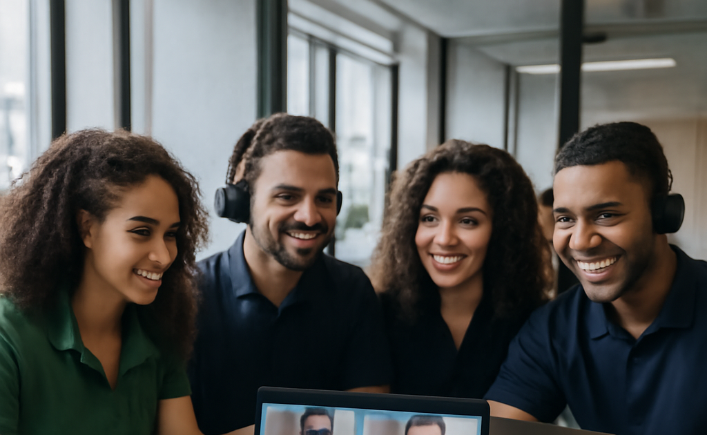 Suporte remoto com padrão de marca: como um telefone descartável organiza equipes em crescimento